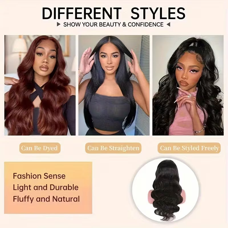 250% Density Glueless Human Hair Wigs