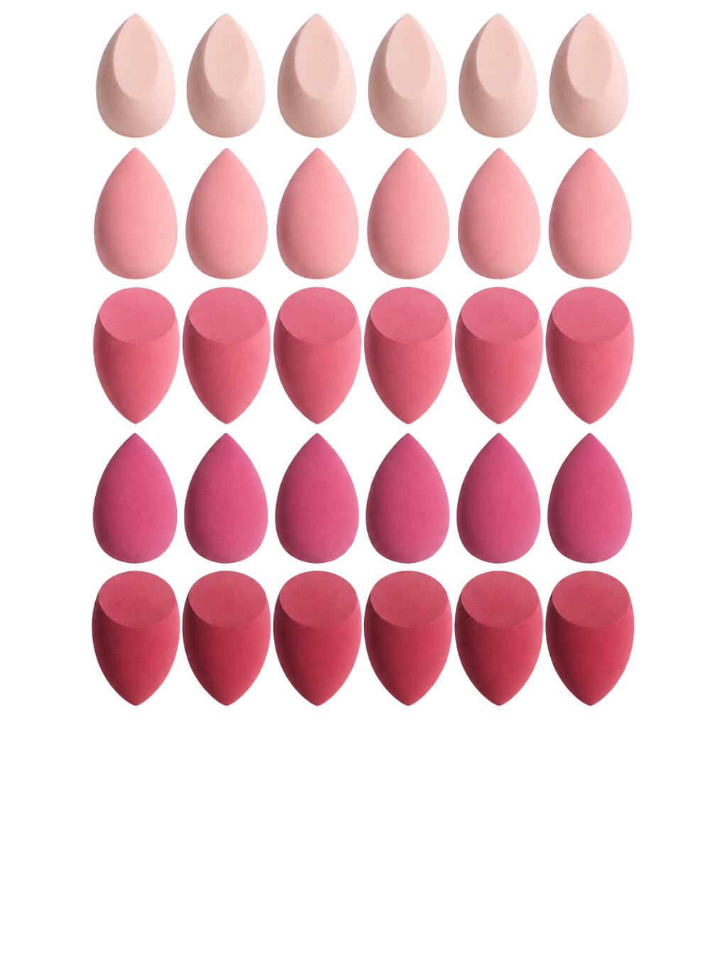 30pcs Professional Makeup Sponge Set