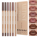 Ultra-Fine Matte Nude Lip Liner Set