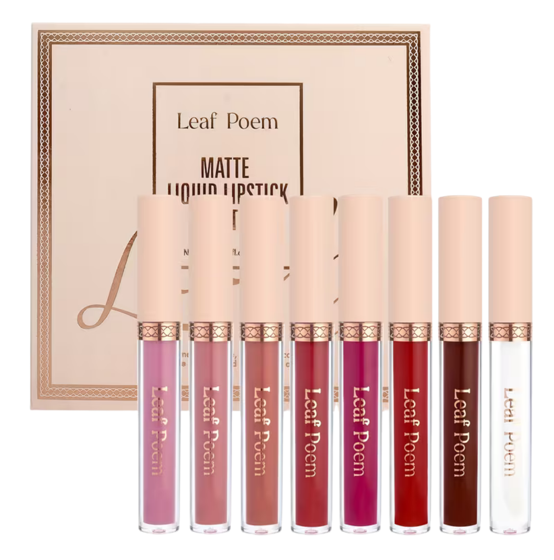 Set of 8 Liquid Matte Lipsticks