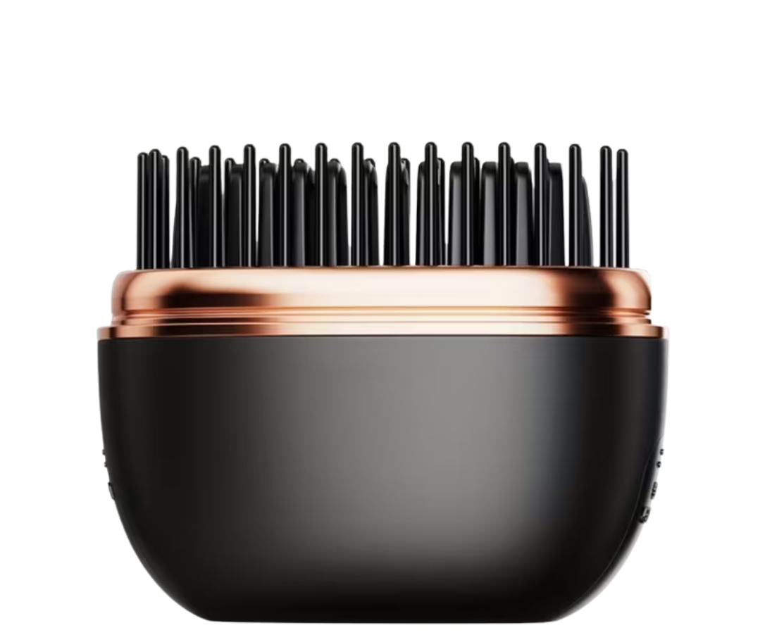 1 Pack Mini Portable Hair Straightener Brush
