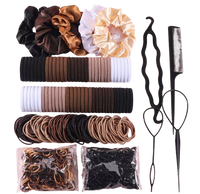 1109pcs Hair Tie, Headband, and Comb Set