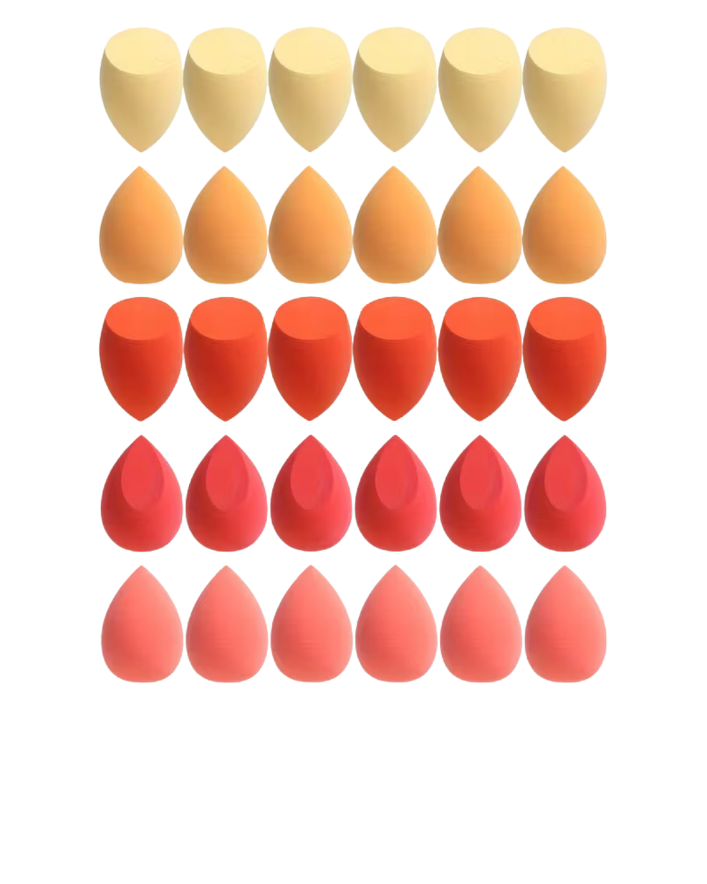 30pcs Professional Makeup Sponge Set