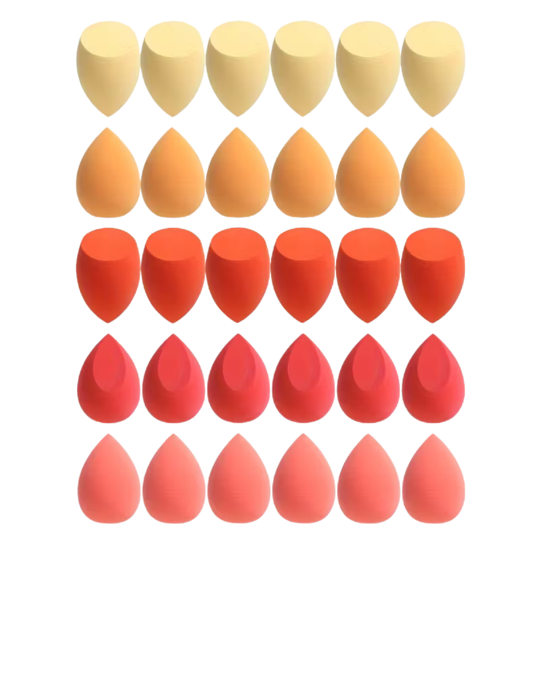 30pcs Professional Makeup Sponge Set