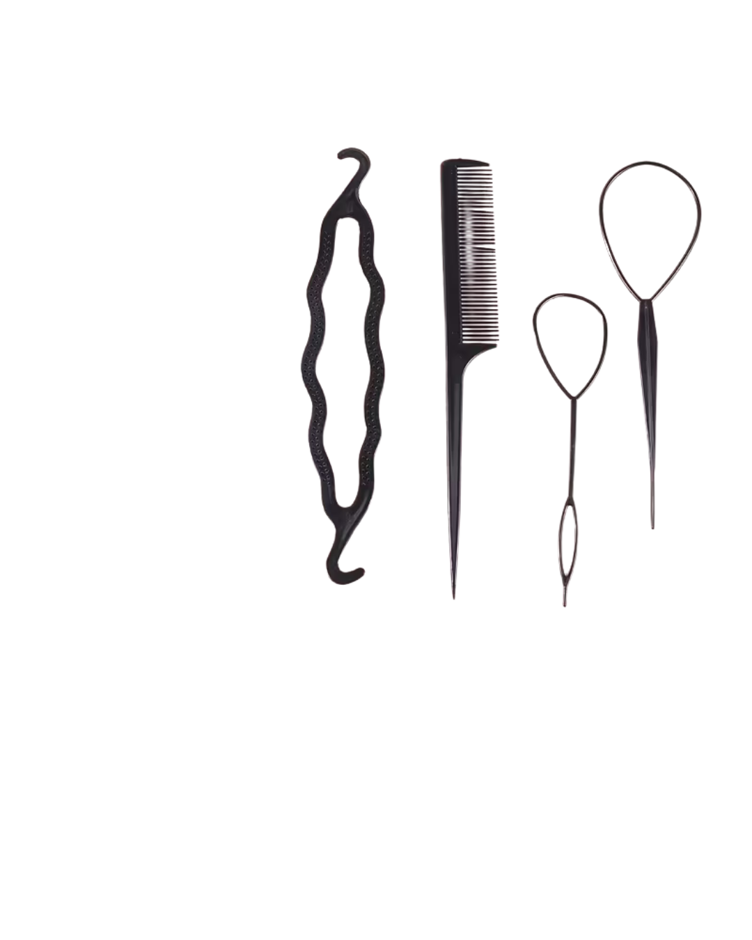1109pcs Hair Tie, Headband, and Comb Set