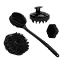 4pcs Silicone Bath Brush Set