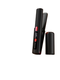 1pc Mini 2-in-1 Wireless Hair Straightener and Curler