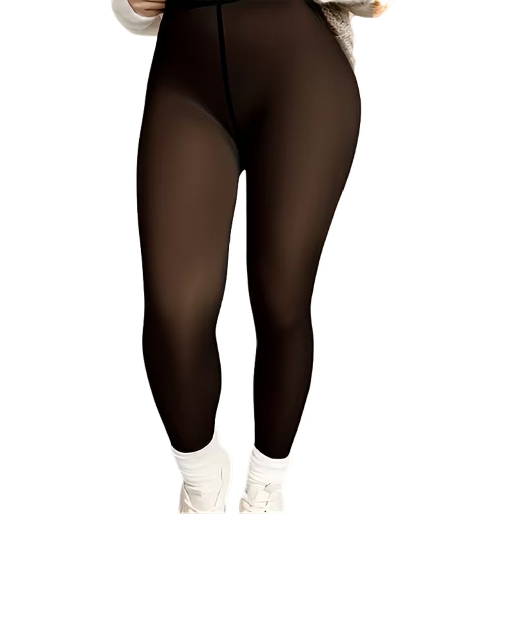 Pairs of Women's High-Waisted Thermal Dance Tights